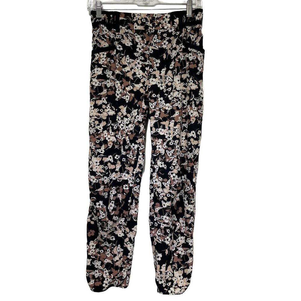 Anthropologie Cartonnier Floral Dress Pants Size 0